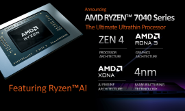 AMD’s Ryzen 7040 HS-Powered Notebooks Set to Debut in April