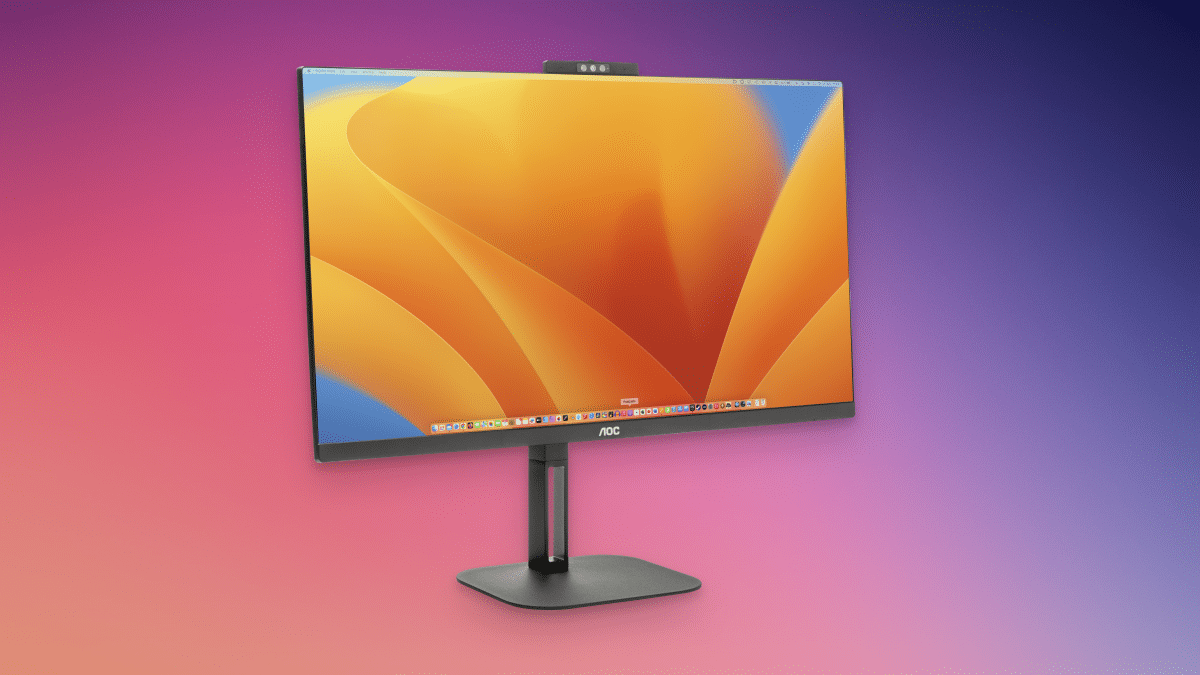 27-inch monitor with webcam, hub and USB-C: AOC Q27V5CW in a short test
