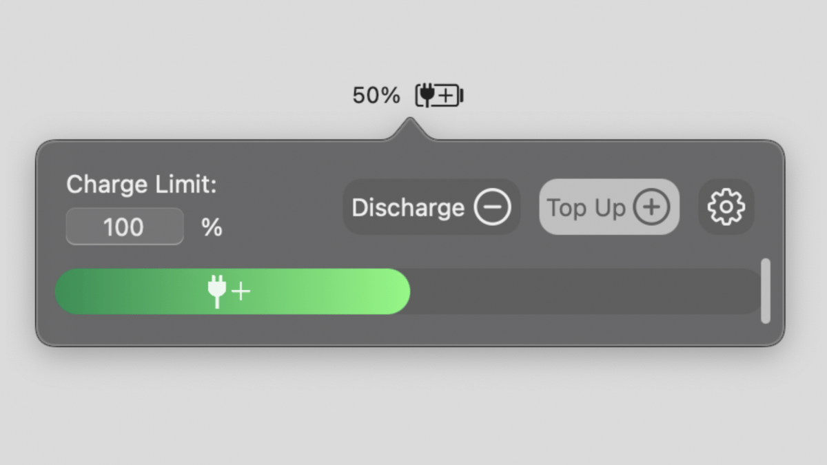 AlDente: battery saver for mobile Macs