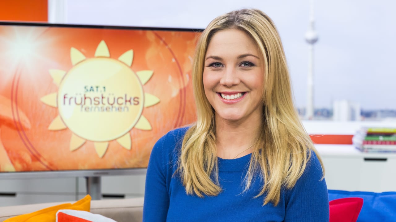 "Breakfast TV": Why presenter Alina Merkau was away for so long at Sat.1