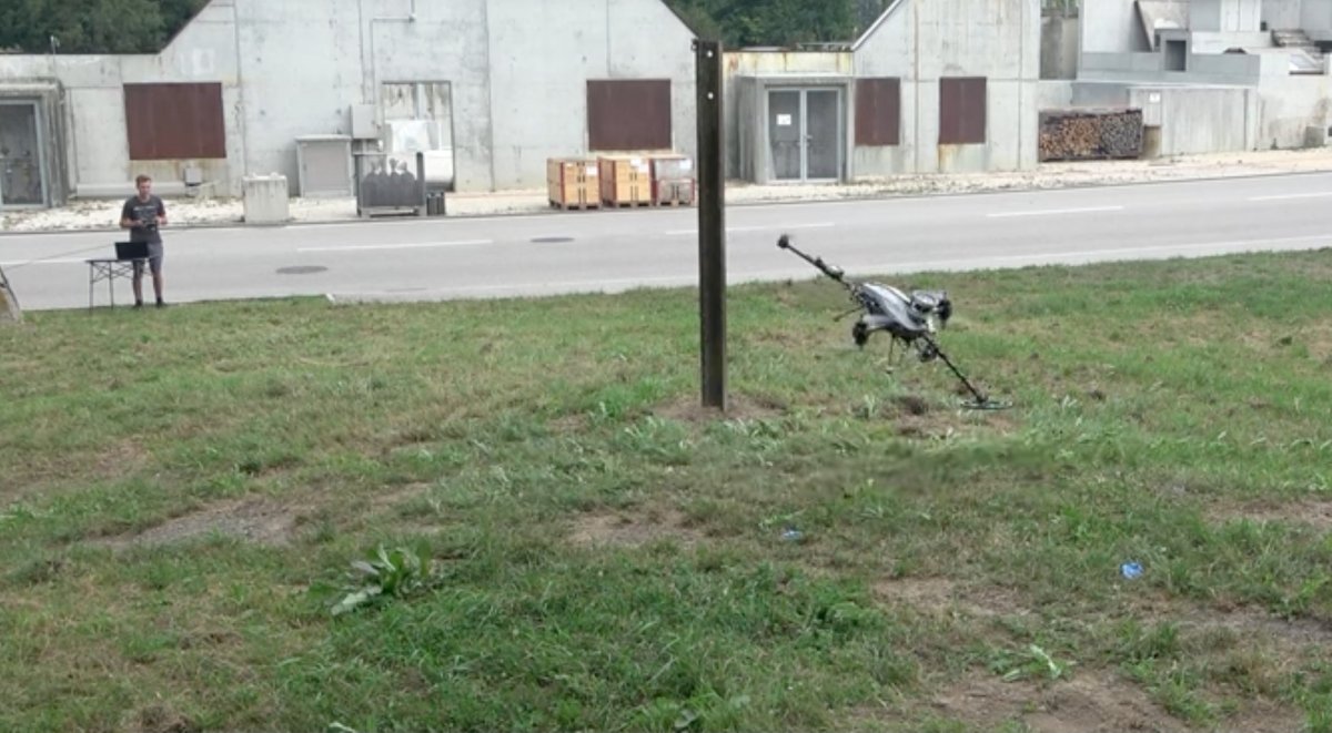 Metal detector drone could detect landmines autonomously