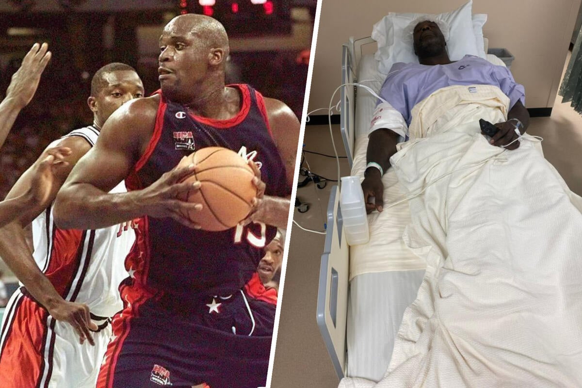 Great concern for Shaquille O'Neal: basketball star in the hospital!