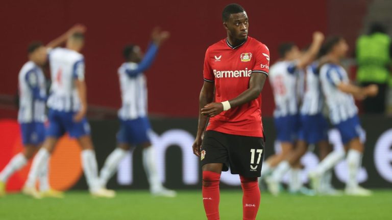 Read more about the article Bayer Leverkusen’s Crushing Defeat: Callum Hudson-Odoi Falters as Club’s Biggest Disappointment