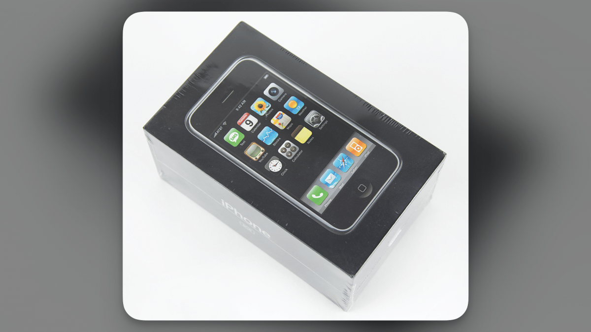 Boxed original iPhone fetches $55,000