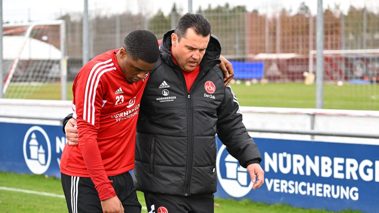 FCN: Club striker was in a lot of pain: duah scare in training