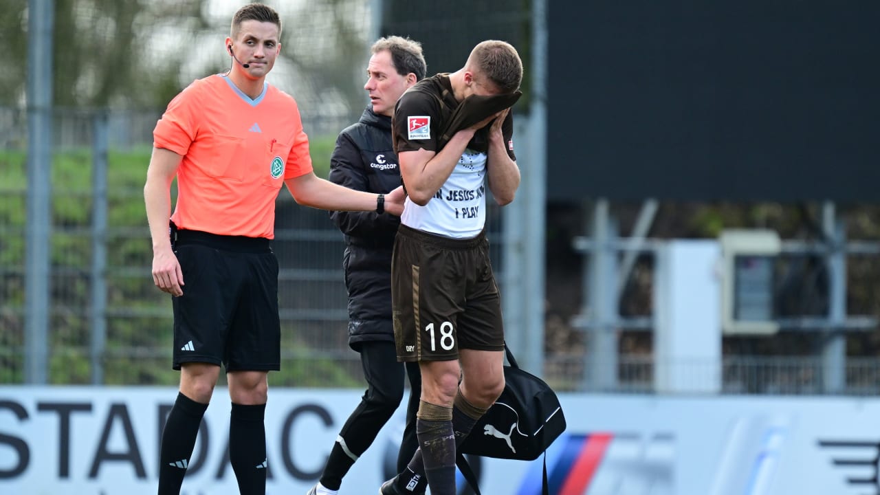 FC St. Pauli wins 2-0 against Hannover 96: Medic out after crash!  Beier goal does not count