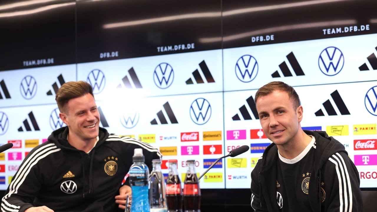 DFB: Fun or serious?: Götze: It's harder to score against ter Stegen than against Neuer...