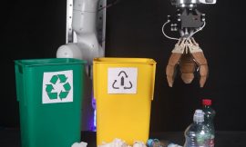 Green Robotics’ Organic Waste Bin with Artificial Muscles