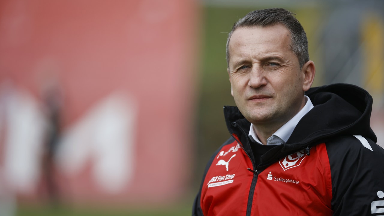 Hallescher FC: Four times without a win!  But Sobotzik speaks strongly to the team