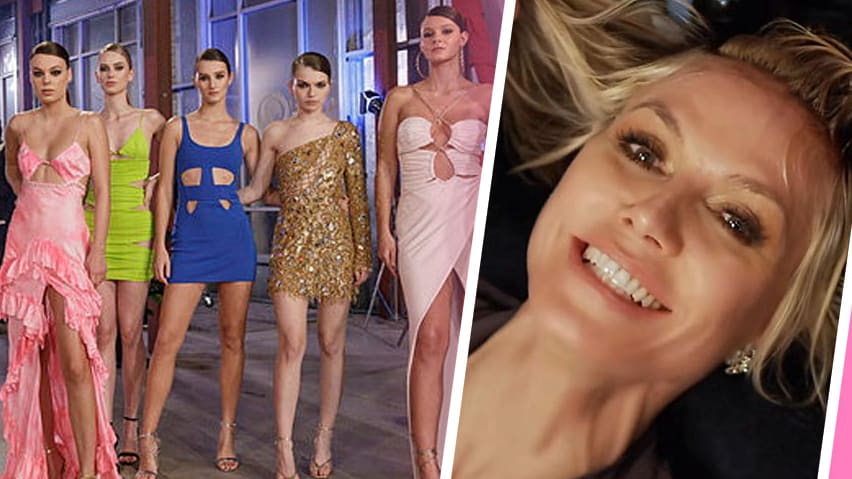 GNTM makeover: And Heidi Klum is also in the sink …