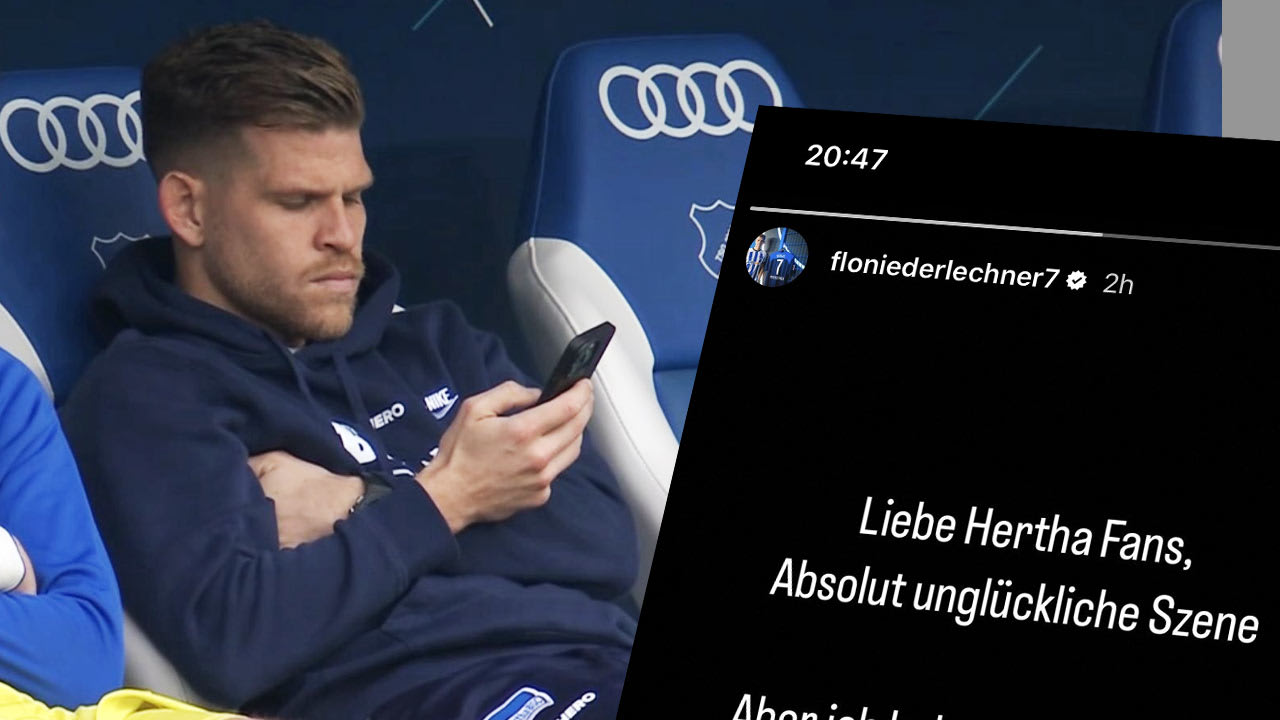 Hertha BSC: Niederlechner explains cell phone faux pas!  "I only have ..."
