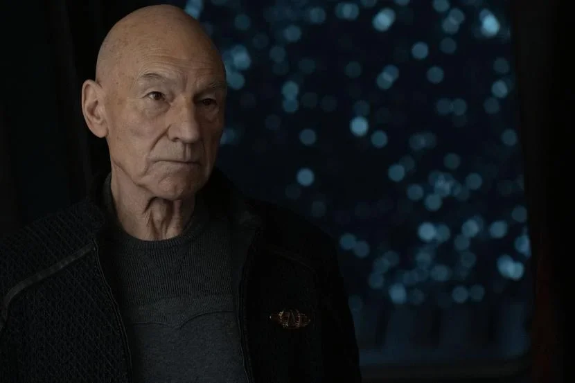 Why not like this?  Halftime on "Star Trek: Picard"