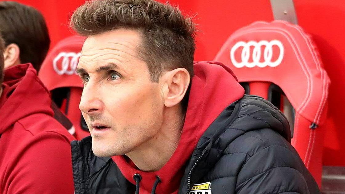 Coach Miroslav Klose fired after just eight months at SCR Altach