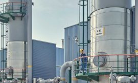 Slight decrease in natural gas levels in German storage facilities