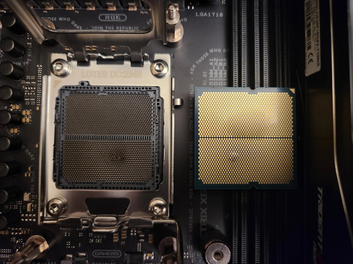 AMD Ryzen 7000: Defective processors with deformations