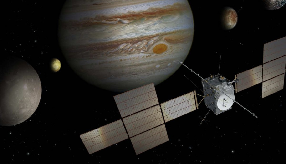 ESA space probe "Juice": In search of water and life on Jupiter's moons