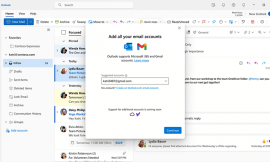 New Outlook Integrates Gmail as its First Third Party Provider