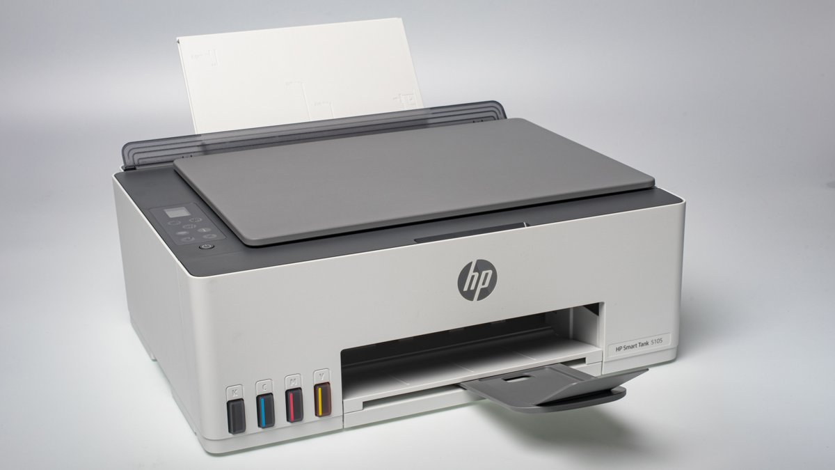 Inexpensive multifunction printer: HP Smart Tank 5105 with ink tanks in the test