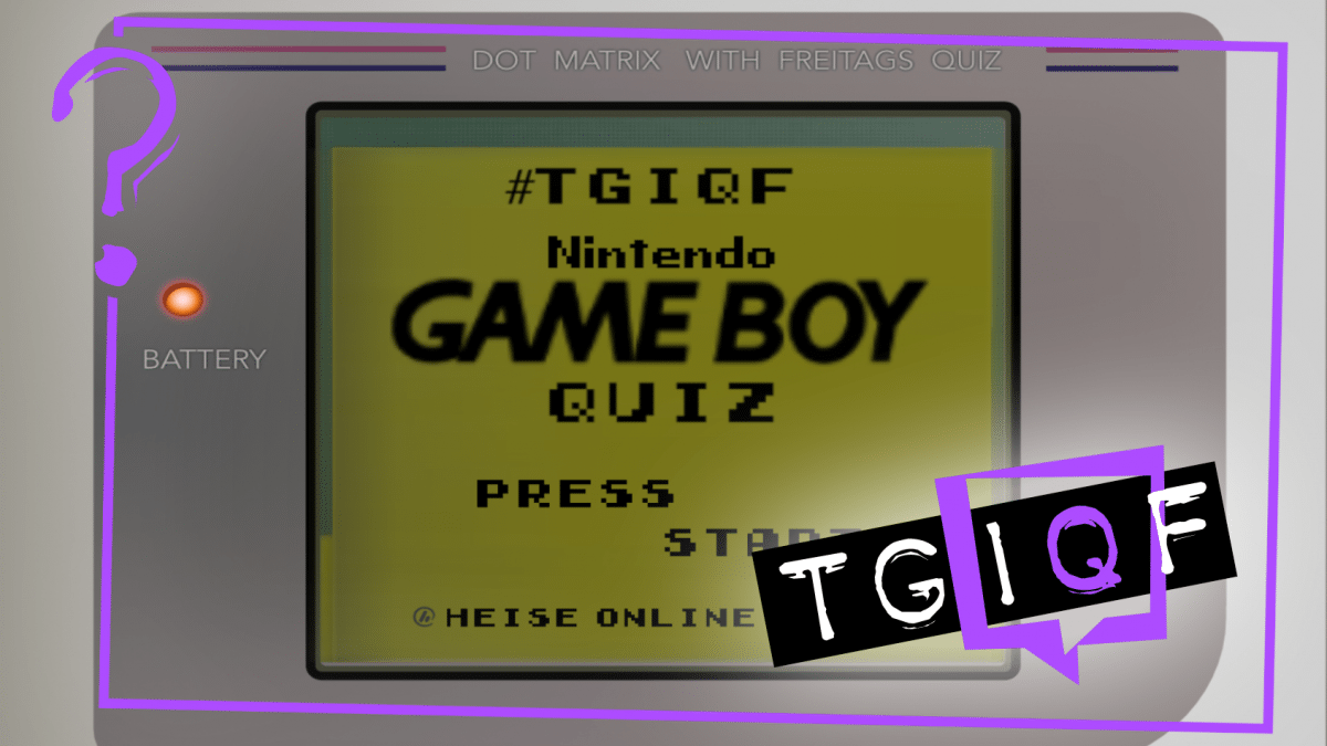 #TGIQF – The nerd quiz about Nintendo's Game Boy