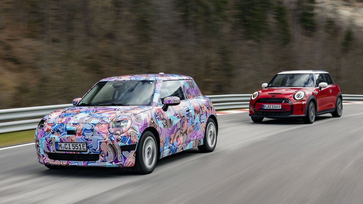 Electric car Mini Cooper SE: first exit with the new edition