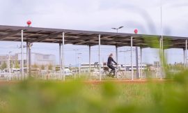 Freiburg Adopts Smart Space Management: Solar Panels Now Line Its Trade Fair Cycle Path