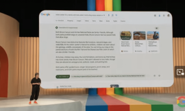 Google I/O introduces PaLM 2, transforming search into a vibrant, creative experience.