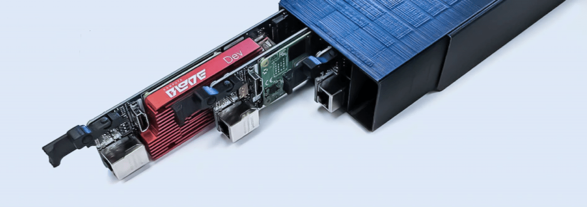 In the test: Raspberry Pi 4 as an economical blade server