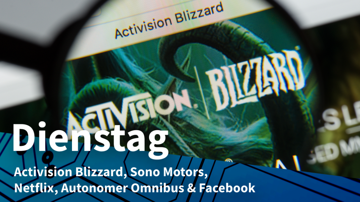 Tuesday: EU approves Activision Blizzard acquisition, Sono files for bankruptcy