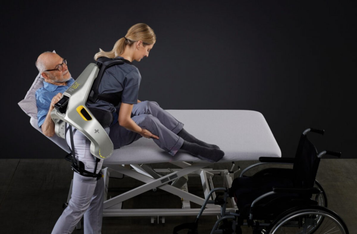 Apogee+: exoskeleton supports caregivers |  hot online