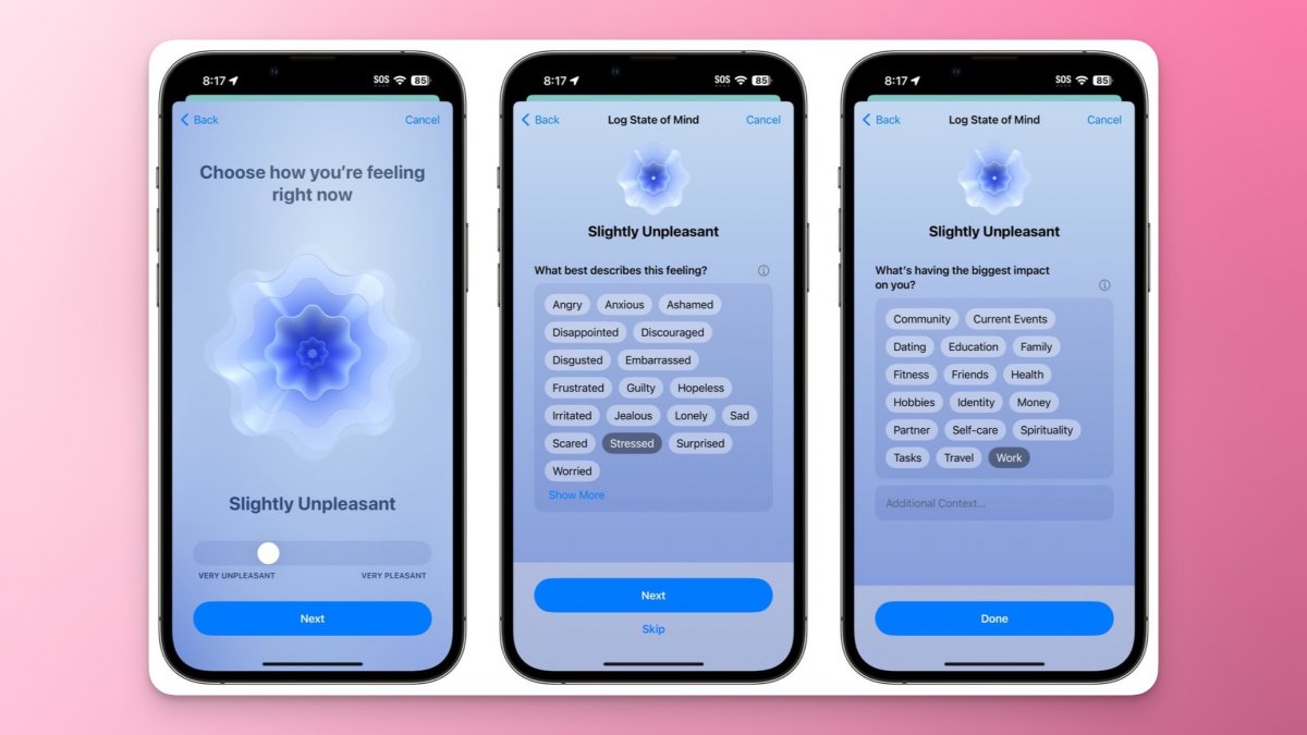 Mental health: Apple allows emotion tracking