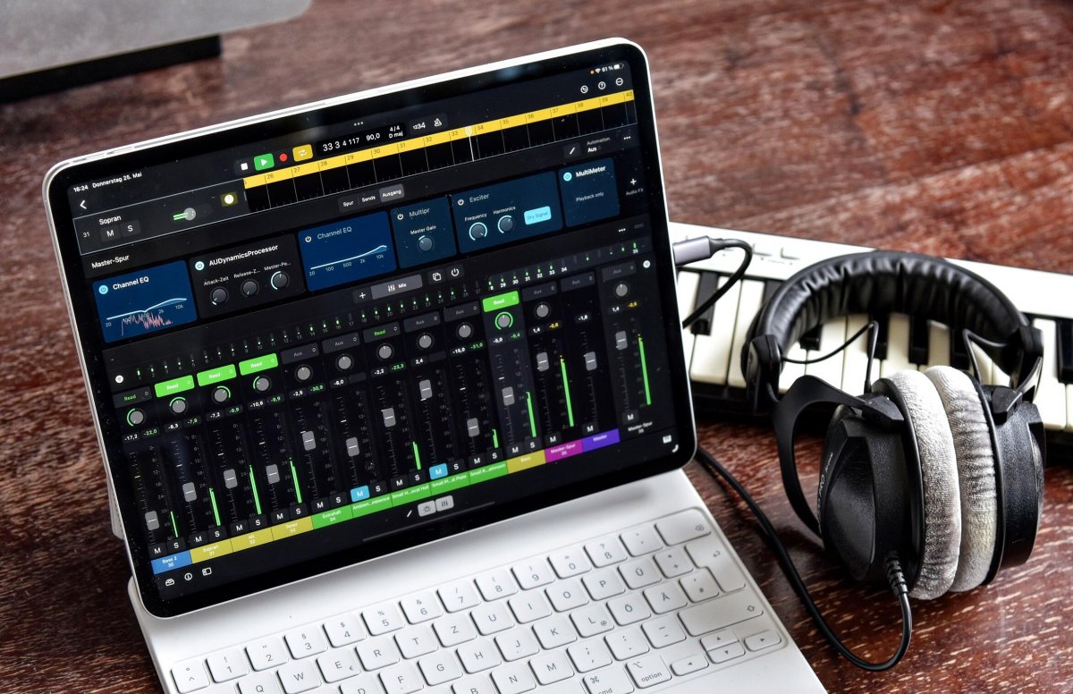 In the test: Apple's audio software Logic Pro for the iPad