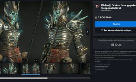 Diablo 4 Item Shop Prices: 11,500 Platinum for 100 Euros!