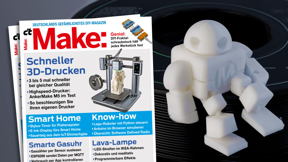 Now in Make 3/23: Faster 3D printing