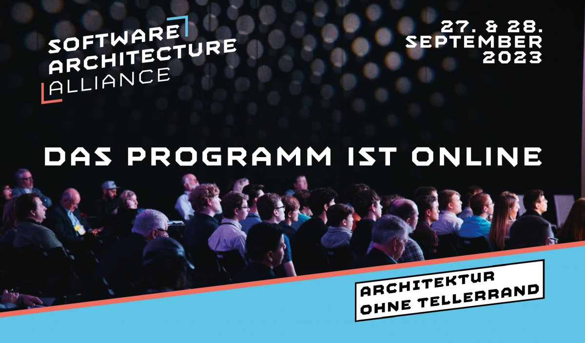 Conference: Software Architecture Alliance program is online