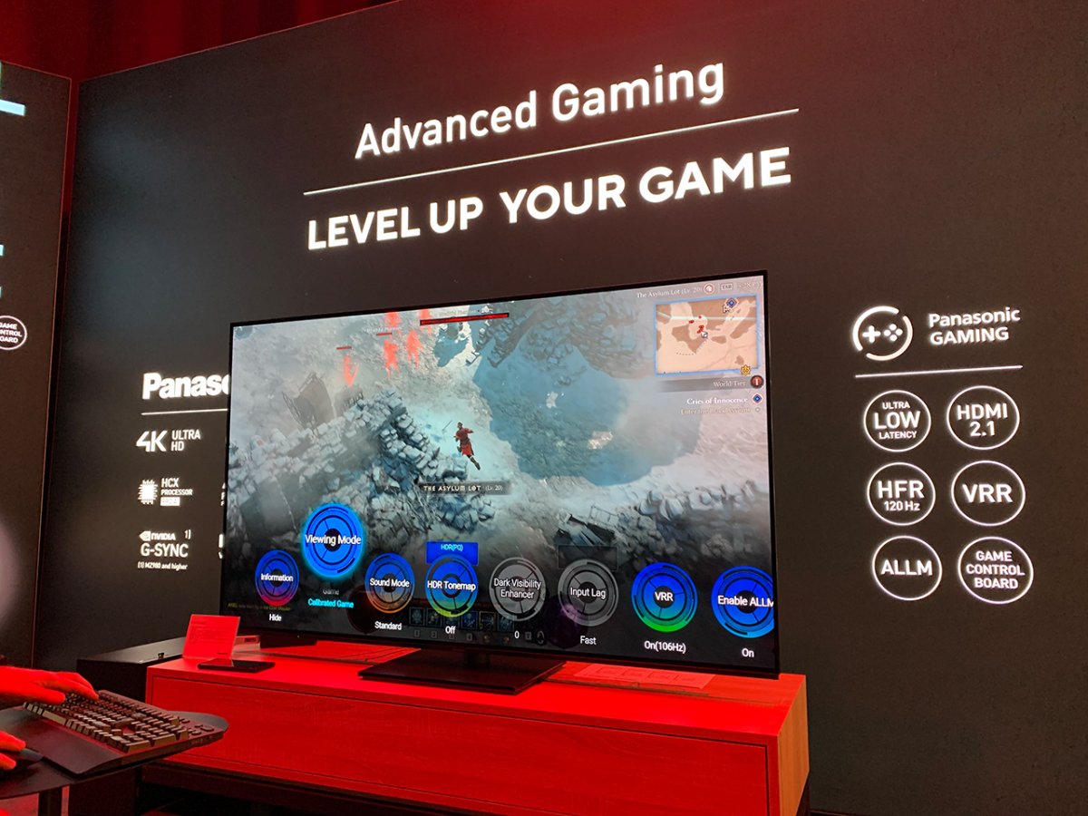 New TV models: Panasonic is increasingly focusing on gaming features