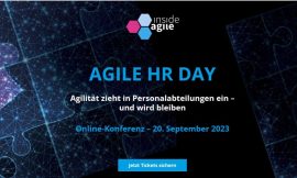 Premiere of the Agile HR Conference this Autumn Focuses on HR Department Agility