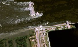 Satellite Images Reveal Devastation Caused by Dam Collapse in Ukraine