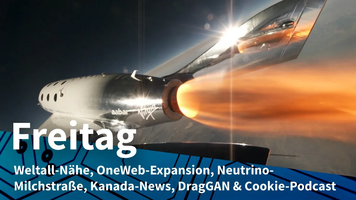 Friday: Virgin Galactic's first commercial flight, satellite internet expanded