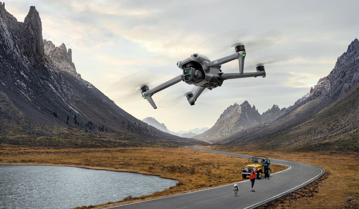 Air 3: DJI equips drone with a second camera