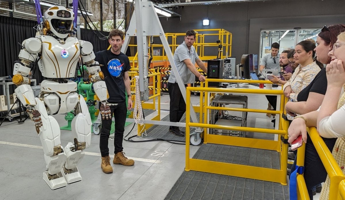 NASA tests Valkyrie robot on Australian offshore energy facility