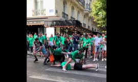 New Zealand: From the Metro to Stade de France, the Irish Bring the Atmosphere to Paris