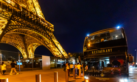 This Bus is the Ideal Restaurant for Dining while Crossing Paris!