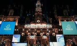 Inauguration of the Paris City Hall’s new decor in the colors of Paris 2024