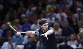 Stefanos Tsitsipas advances to the quarterfinals of the Paris Masters and secures a spot in the Masters