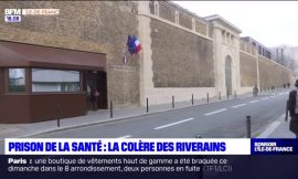 Resident complaints about disturbances after the reopening of la Santé prison in Paris