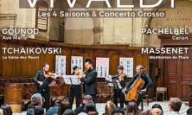 New Year’s Concert in Paris: Vivaldi’s Four Seasons, Pachelbel’s Canon, Thaïs Mediation, Gounod’s Ave Maria – Oratory of the Louvre – Paris 75001