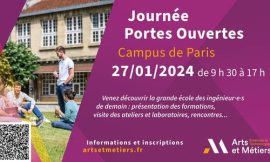 Discover the Arts et Métiers Campus in Paris – Exceptional Open Day – National School of Arts and Crafts (ENSAM) – Paris, 75013