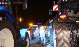 Angry Farmers’ Convoy to Rungis Halted by Police on A20 Highway
