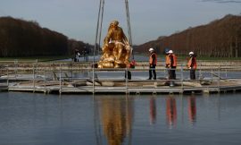 The famous Apollo fountain returns to the Palace of Versailles for the Paris Olympics