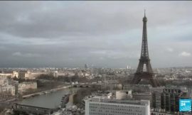 The Eiffel Tower in Paris Closed Due to a Strike